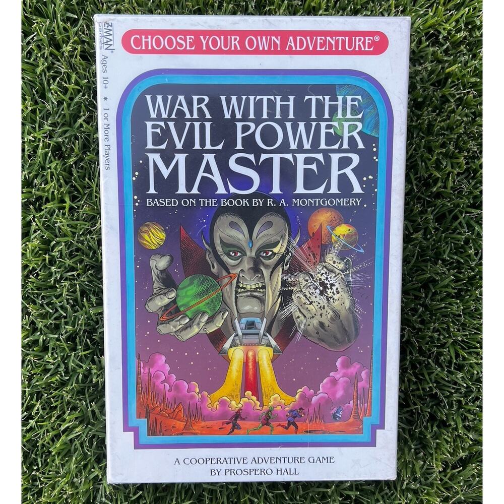 Z-Man Games War With The Evil Power Master Board Game - CYA02 Prospero Hall NIB